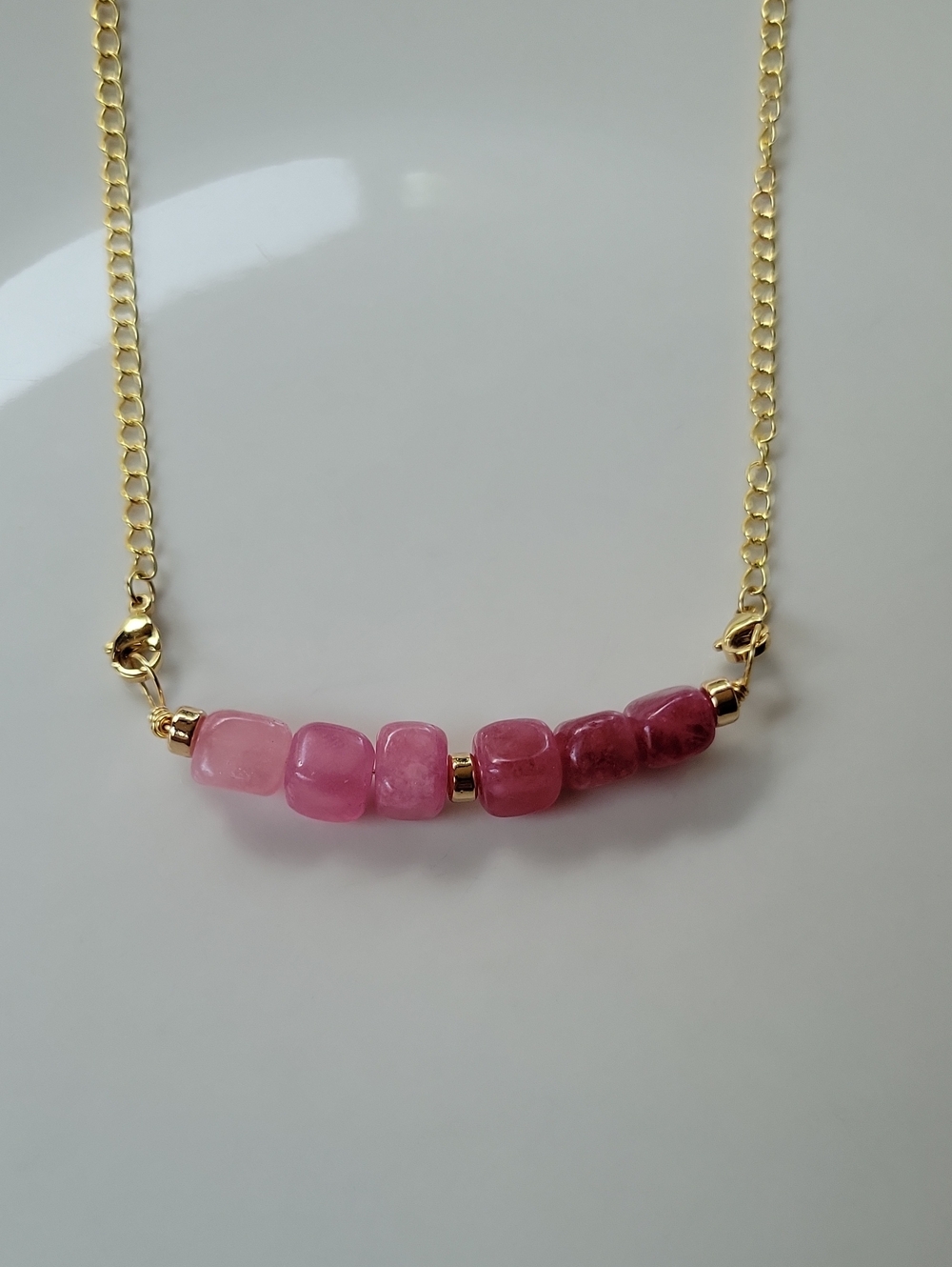 Strawberry Quartz Necklace